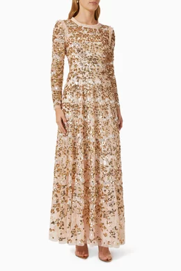 Scallop tulle gown needle and thread hot sale