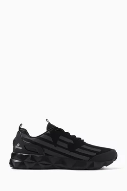 Armani sneakers nero outlet