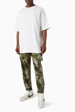 Buy Nike Green Camo Pants in Ripstop For Men Online Ounass Bahrain