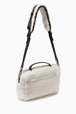 Buy KARL LAGERFELD White x Cara Delevigne Top-handle Bag in