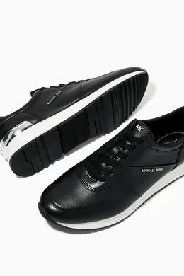 Michael kors allie sneakers black online