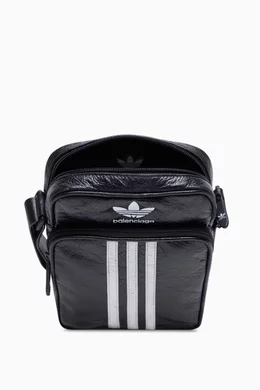 Adidas messenger bag leather shop