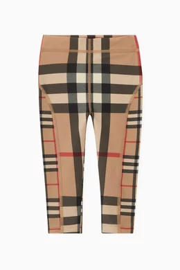 Burberry print leggings hot sale