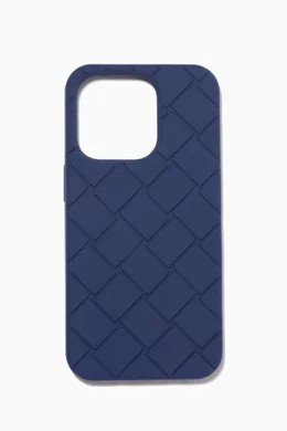 Buy Bottega Veneta Blue iPhone 14 Pro Case For UNISEX Online Ounass Bahrain