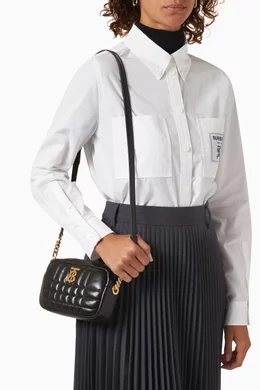 Burberry quilted lambskin camera bag sale