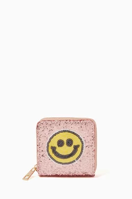 Milk x Soda PATCH WALLET SMILE