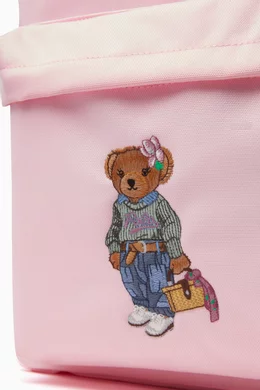 Buy Polo Ralph Lauren Pink Polo Bear Backpack For Girls Online