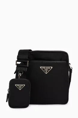 Prada logo bag new arrivals