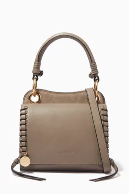 Buy See By Chloe Grey Mini Tilda Crossbody Bag in Smooth Leather For Women Online Ounass Bahrain