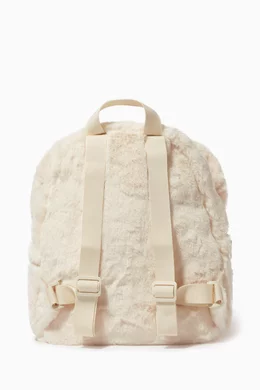 Furry bunny backpack 2025