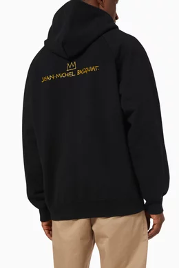 Jean michel basquiat hoodie on sale