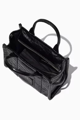 Marc jacobs embossed leather tote bag cheap