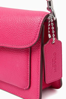Buy Coach Pink Tabby Chain Crossbody Bag in Grained Leather For Women Online Ounass Bahrain