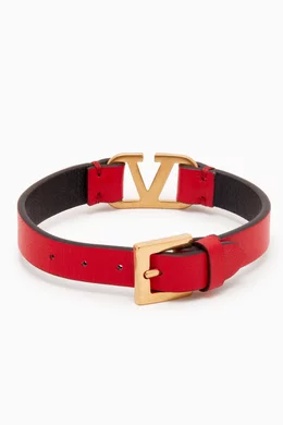 Buy Valentino Garavani Red Valentino Garavani VLOGO Bracelet