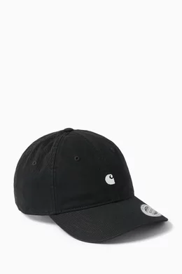 Carhartt logo cap black deals