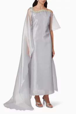 Sheer cape for dress sale