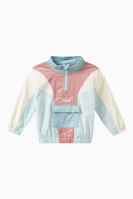 Buy Kith Multicolour Novelty Colour block Track Jacket in Corduroy For Baby Girls Online Ounass Bahrain