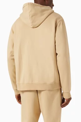 Buy Kith Neutral Kith Williams V Zip up Hoodie in Cotton Fleece For Men Online Ounass Bahrain