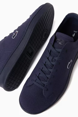 Buy Lacoste Blue Carnaby Sneakers in Piquee Textile For Men Online Ounass Bahrain