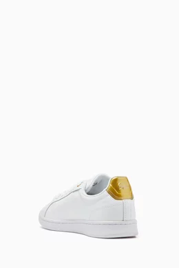 Lacoste metallic sneakers online