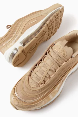 Buy Nike Neutral Air Max 97 Essential Sneakers in Leather For Women Online Ounass Bahrain
