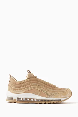 Buy Nike Neutral Air Max 97 Essential Sneakers in Leather For Women Online Ounass Bahrain