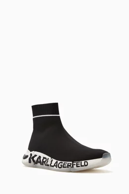 Knit Sock Boots Karl Lagerfeld Sock Trainers K/Knit Run Knit Sock