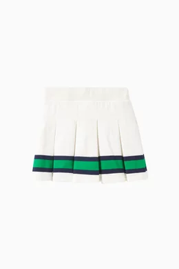 Striped tennis skirt new arrivals