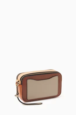 Buy Marc Jacobs Brown Small Snapshot Camera Crossbody Bag in Leather For Women Online Ounass Bahrain