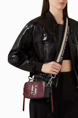 Buy Marc Jacobs Burgundy The Snapshot Camera Crossbody Bag in Leather For Women Online Ounass Bahrain
