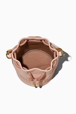Buy Marc Jacobs Pink The Mini Bucket Bag in Leather For Women Online Ounass Bahrain