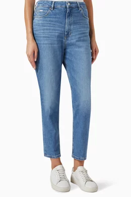 Buy BOSS Blue Ruth Jeans in Denim For Women Online Ounass Bahrain