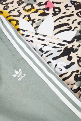 Adidas leopard tracksuit best sale