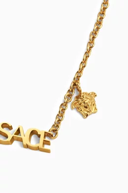 Versace logo choker sale