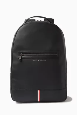 Tommy hilfiger faux leather backpack on sale