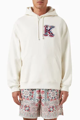 Kith off white hoodie top