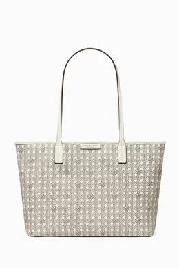 Tory burch white tote bag online