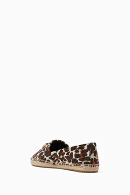 Tory burch leopard espadrilles deals