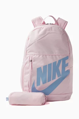 Buy Nike Pink Nike Elemental Backpack in Techical Fabric For Girls Online Ounass Bahrain