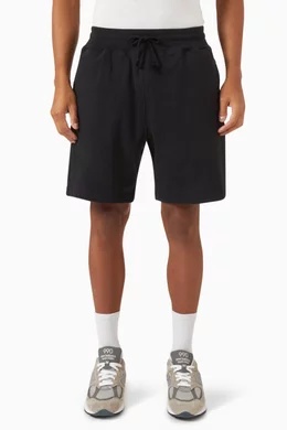 Buy Palmes Black Jimmy Sweatshorts in Recycled Cotton Blend For Men Online Ounass Bahrain