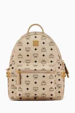 Mcm small stark backpack deals