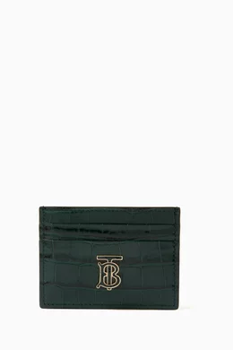 Burberry monogram card holder 2025