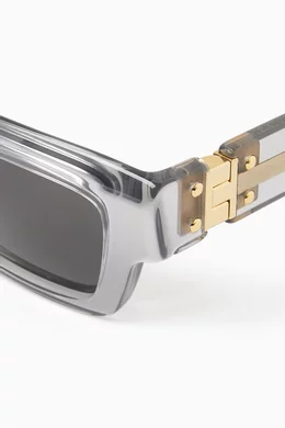 Buy Bottega Veneta Multicolour Unapologetic Square Sunglasses in Acetate For UNISEX Online Ounass Bahrain