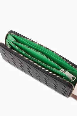 Bottega veneta zip around wallet clearance