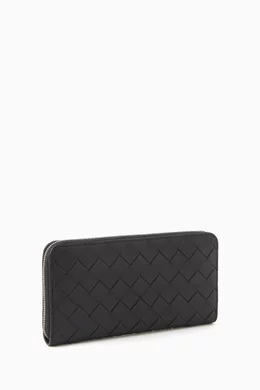 Bottega veneta zip around wallet online