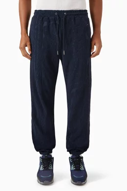 Buy Kith Blue Williams I Sweatpants in Cotton For Men Online Ounass Bahrain
