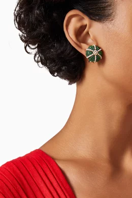 Oscar de la renta sea urchin earrings clearance