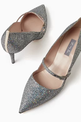 Sarah jessica parker silver shoes online