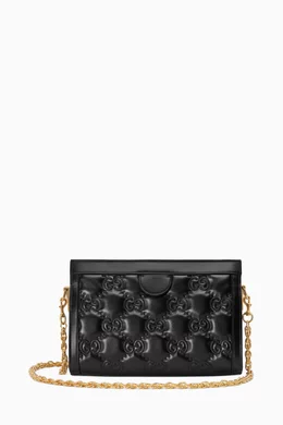 Buy Gucci Black Small Chain Bag in GG Matelasse Leather For Women Online Ounass Bahrain