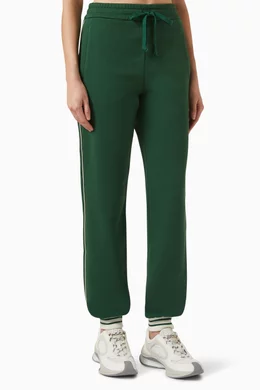 Buy Gucci Green Sweatpants in Cotton jersey For Women Online Ounass Bahrain